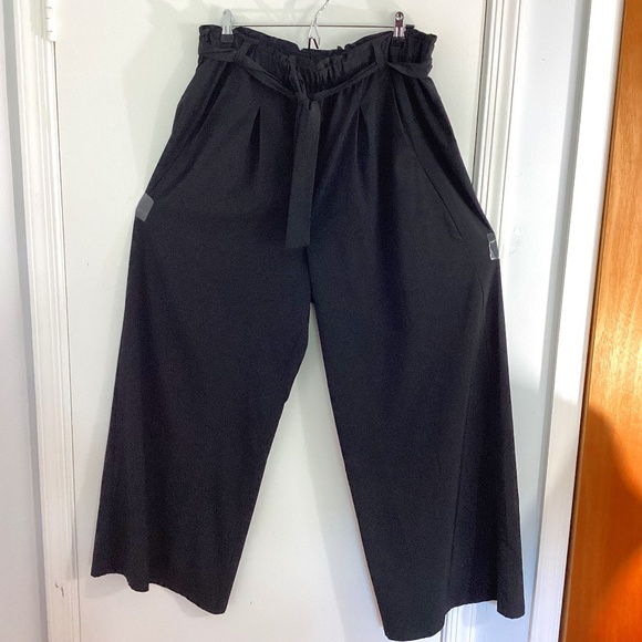 all in motion Pants - ALL IN MOTION WOMAN'S PLUS XXL BLACK HIGH RISE WIDE LEG PALAZZO PANTS